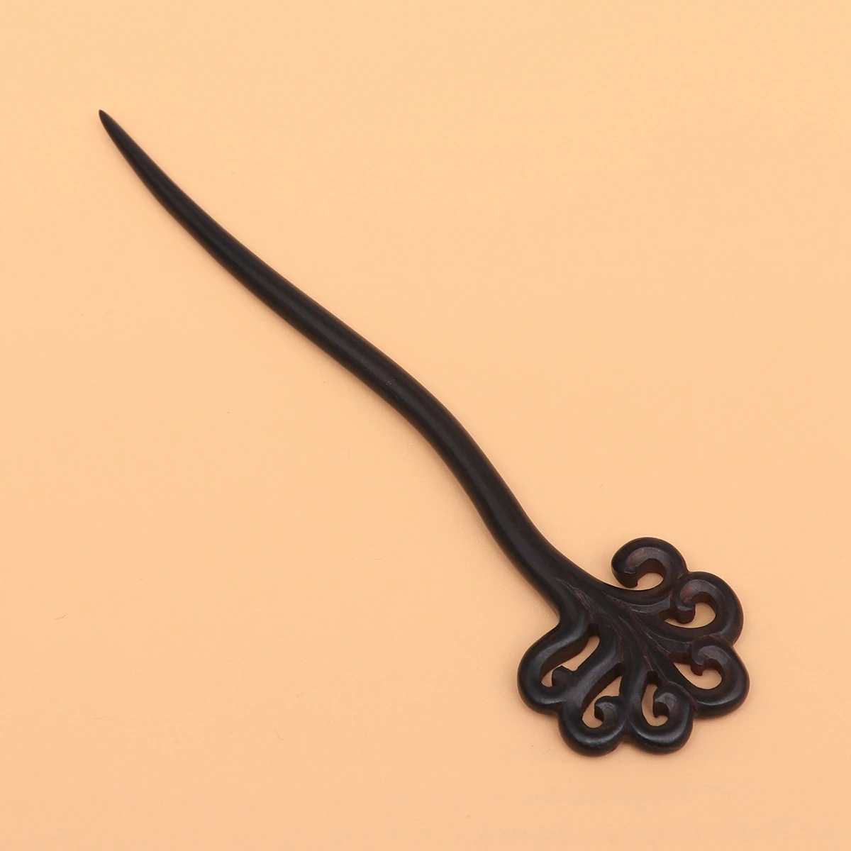

Wood Hair Vintage Hairpin Retro Women Chopstick Natural Ebony Bride Hairstyle Accessory Elegant Women Hair Chopstick Gift