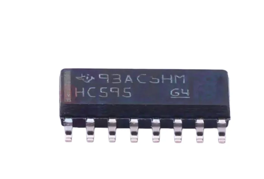 Original genuine SN74HC595DR SOIC-16 tri state output register 8-bit shift register