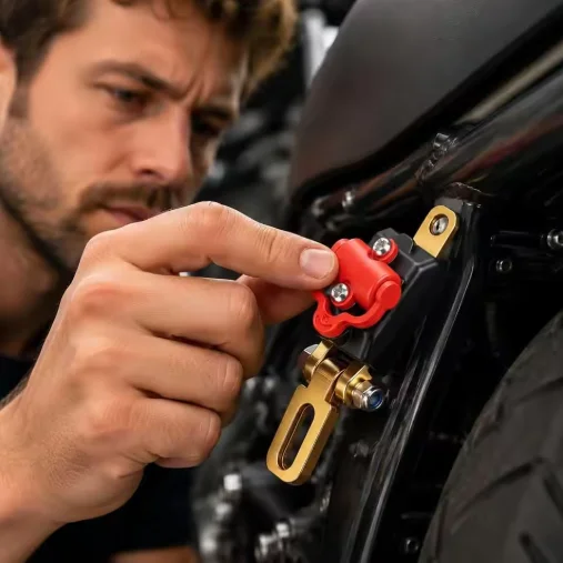 1pcs General Motors Motorcycle Battery Power Off Switch Thickened Copper Anti Leakage Power Cut Off Protector Hand Tool