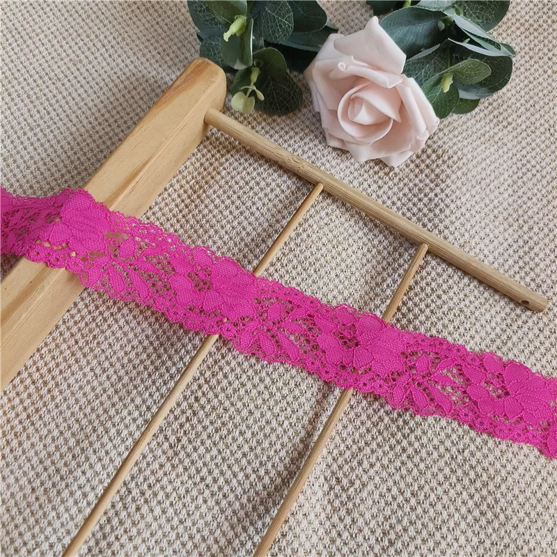 High quality elastic colored lace 4cm sewn underwear clothing accessories DIY accessories