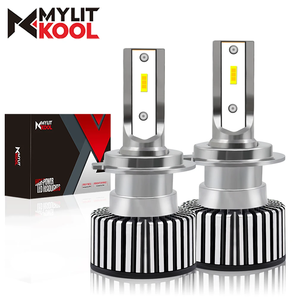 

H7 H11 Светодиодная фара CANBUS 600 Вт 300000LM Противотуманная фара H1 H4 H3 9005 HB3 9006 HB4 Автомобильная лампа 6000K 1860 CSP Chip Plug&Play 12 В