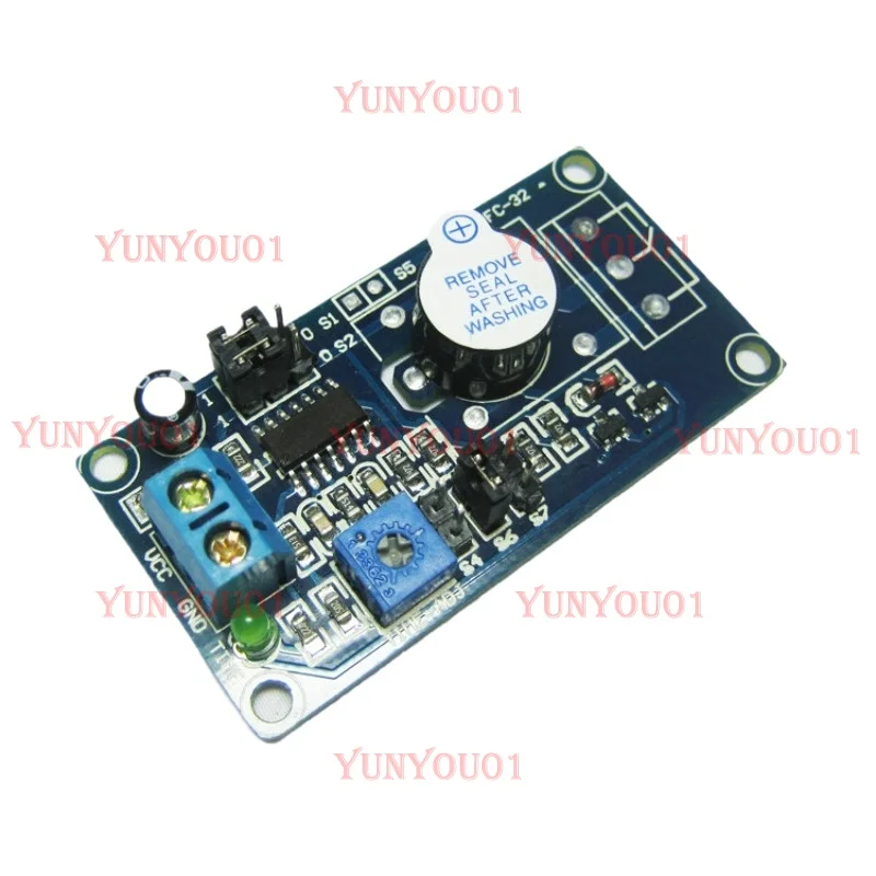 High Performance Full Version Power-on Delay Alarm Buzzer Module, DC DC5V 12VDC