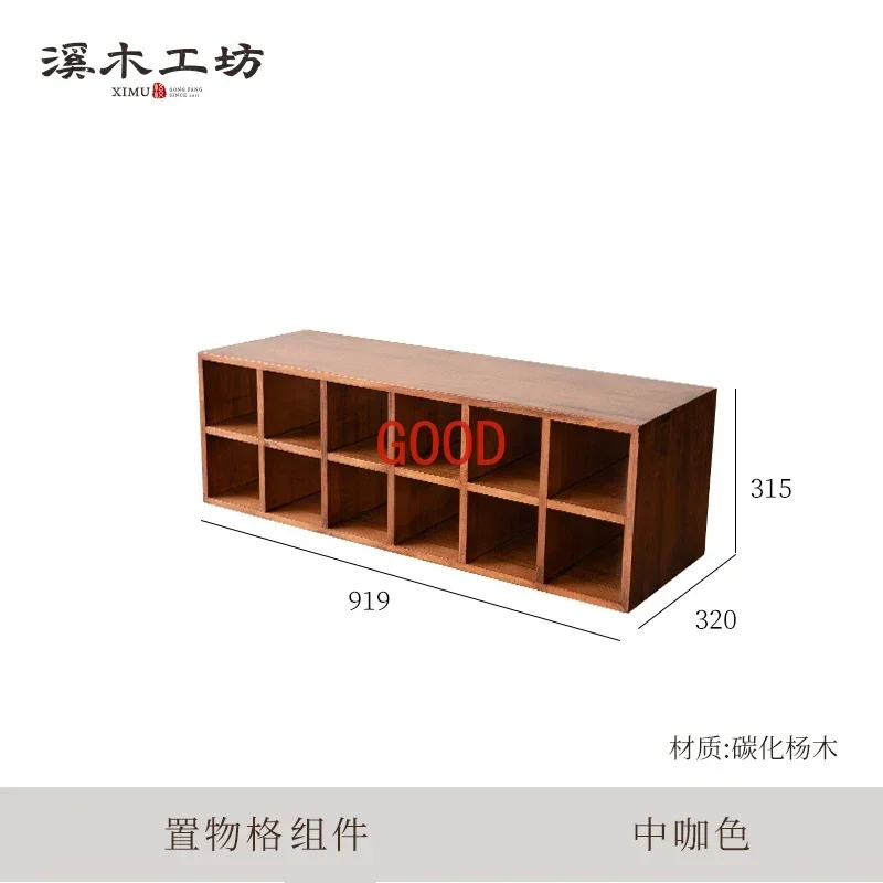 Bookcase Accessories Shelf Small Bookshelf Double Drawer