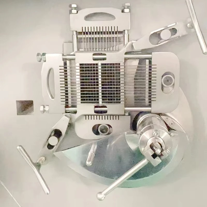 آلة قطع اللحوم من الفولاذ المقاوم للصدأ 304 من الدرجة الغذائية المخصصة معدات قطع لحم البقر المجمد ثلاثية الأبعاد