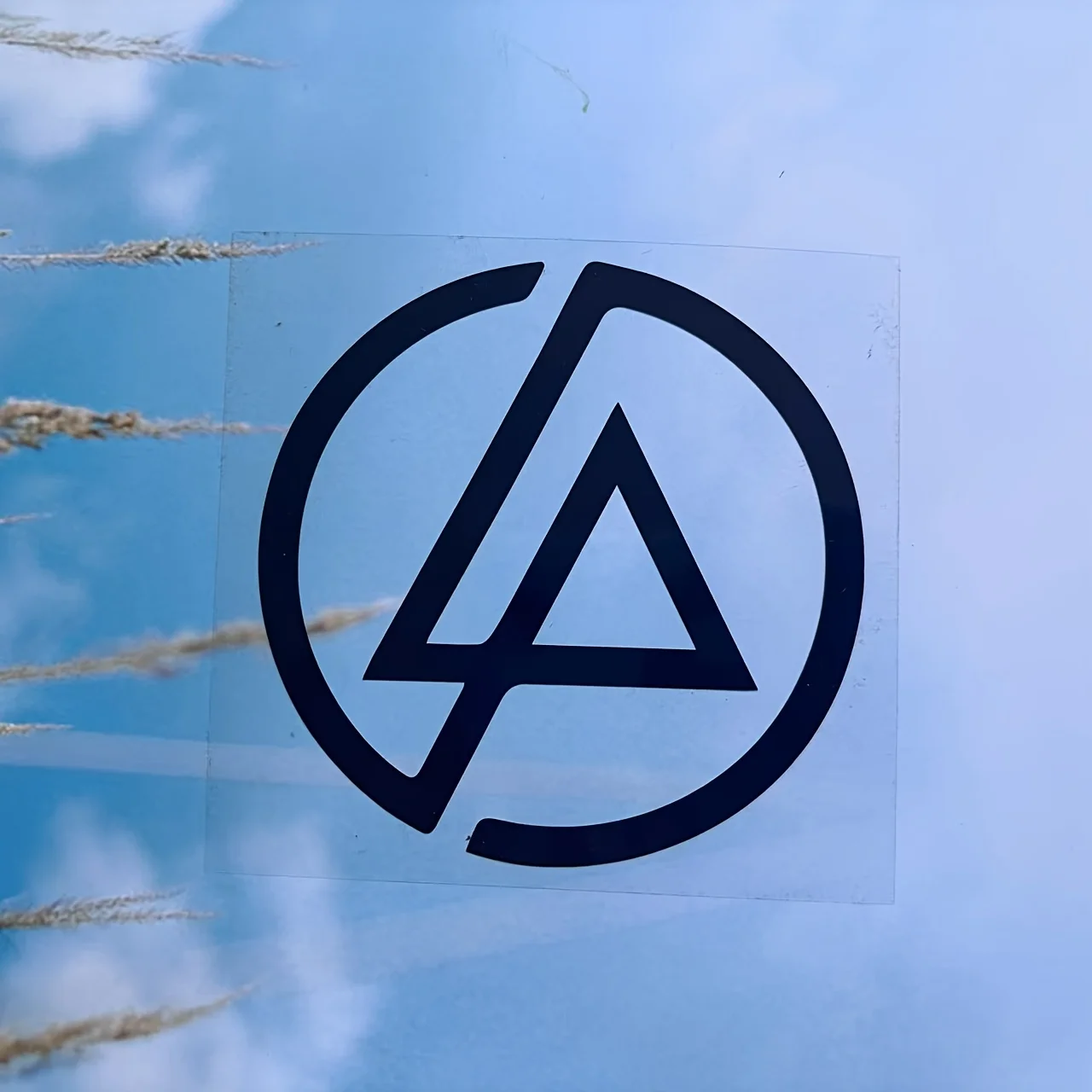 قطعة واحدة من ملصق خزان وقود السيارة بشعار Linkin Park - مثالي لتعبير عشاق الموسيقى #4