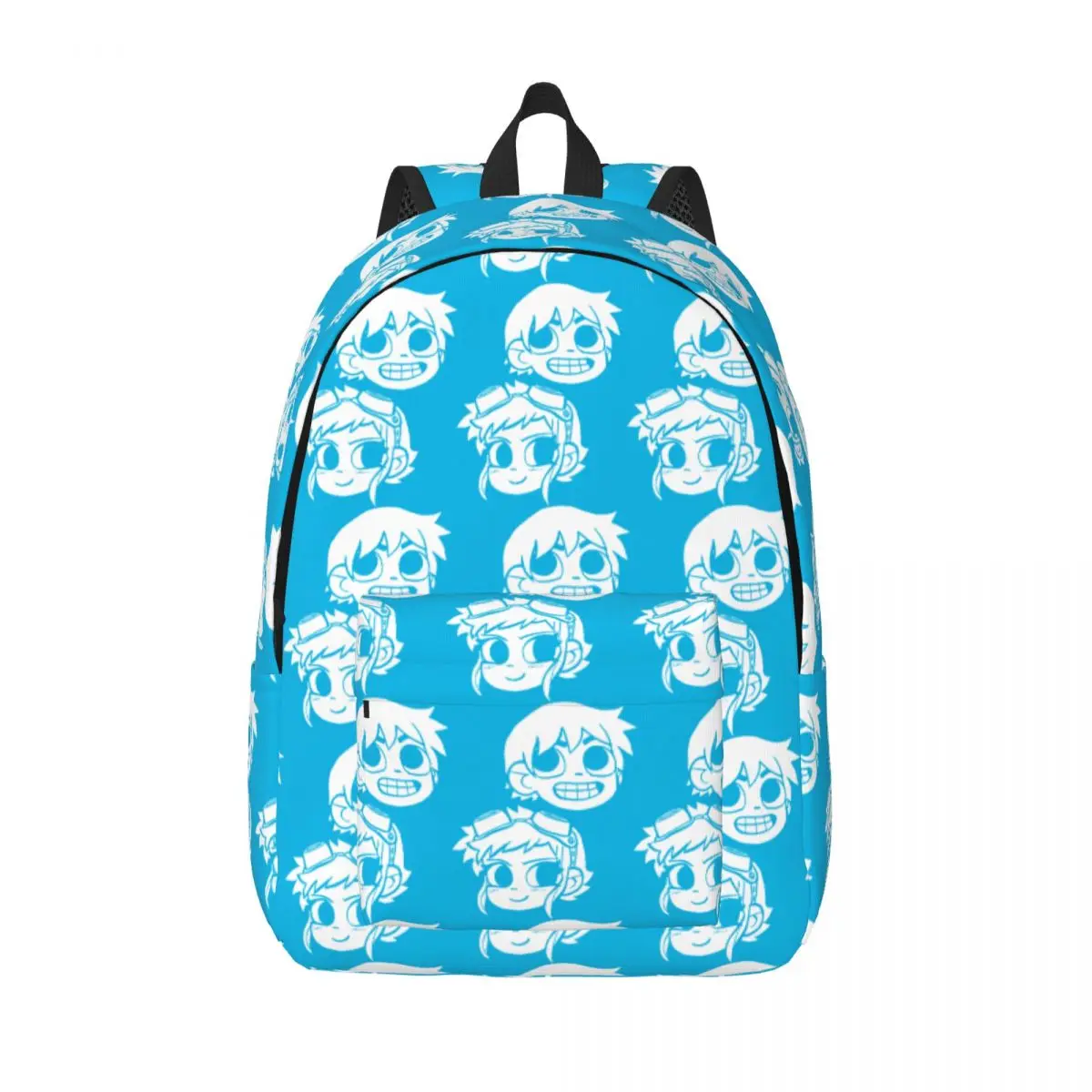 2-up tas buku sekolah pelajar remaja Scott Pilgrim VS the World Canvas Daypack SD High College Sports