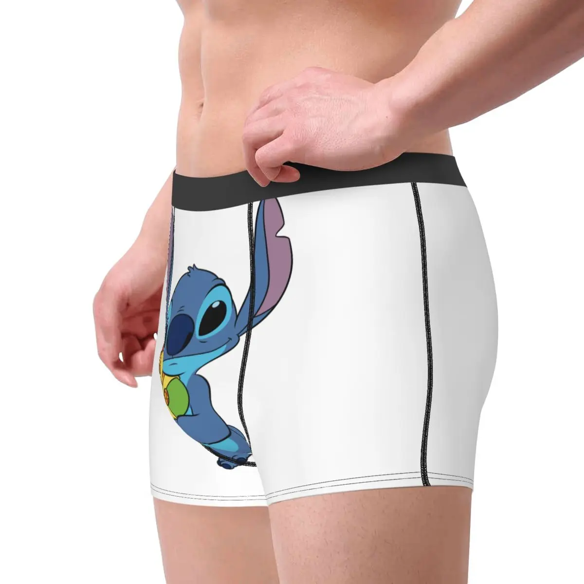 الكرتون التلفزيون الرسوم المتحركة غرزة الملابس الداخلية الرجال مثير مطبوعة مخصصة الملاكم السراويل سراويل