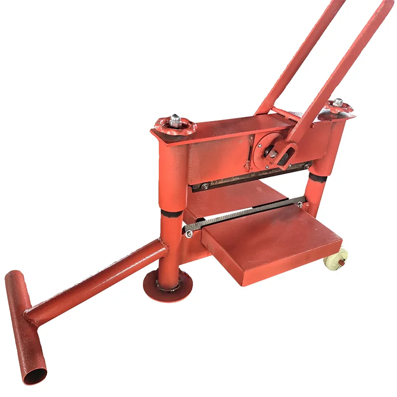 Thickened permeable brick cutting machine Sidewalk brick permeable brick Manual brick cutting machine