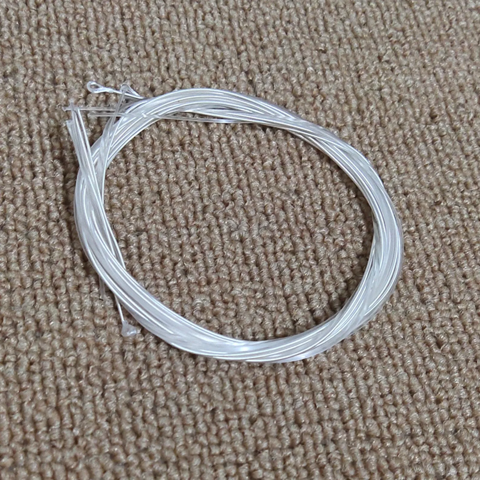 10Packs Universal Classical Guitar Strings Silver-Plated Wound Strings Nylon Core Precise Tension Tested for Clear Tone