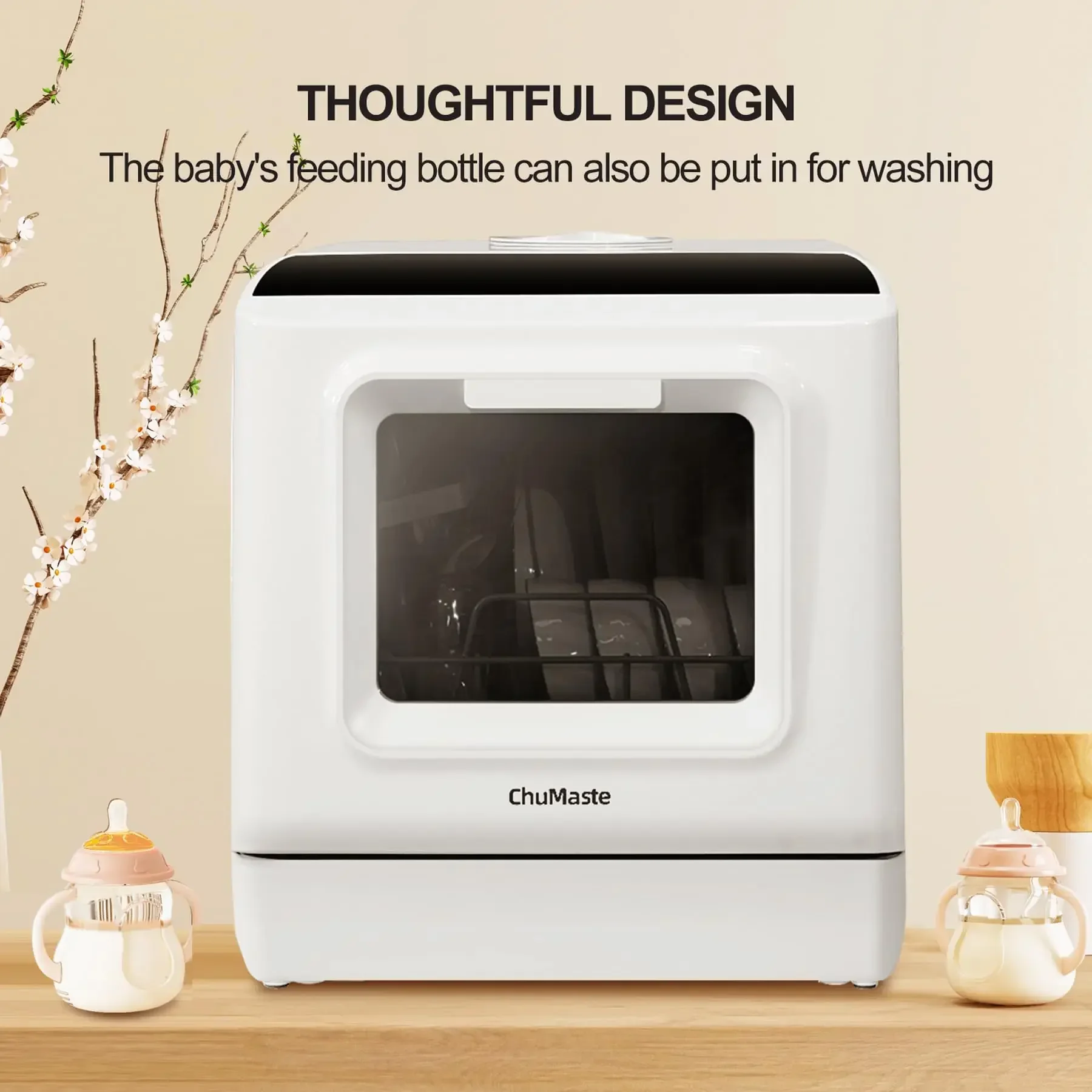 ChuMaste-Countertop Portable Dishwasher 6