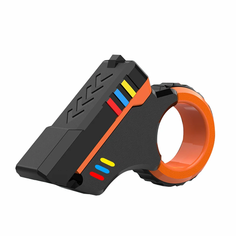 Rotary Finger Sliders Fidget Toy Office Druckentlastung Slider Ratsche Finger Fidget 3D Gedruckt Fidegt ToysFingertip Textured
