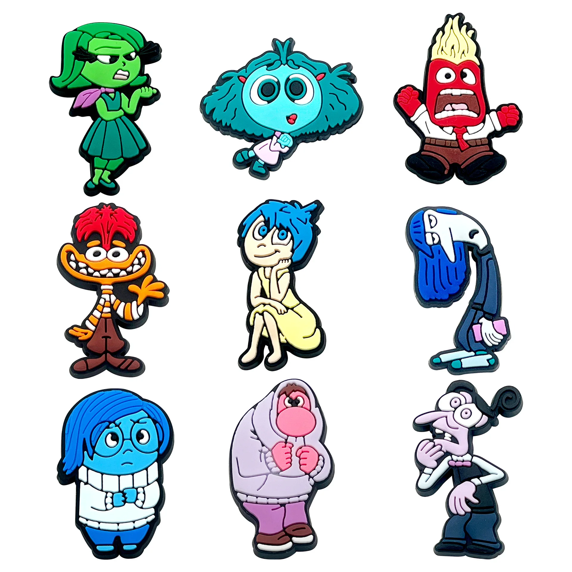 شباشب جذابة من الداخل للخارج ، ديكور جديد ، إكسسوارات أحذية جميلة ، صنادل على شكل لعبة زهور ، إبزيم حذاء مزخرف ، 9 ، لكل مجموعة