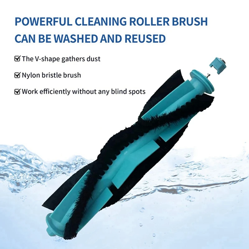 Top Sale 38PCS For Conga 2499 Ultra Home Titanium Advanced / Atvel Smartgyro R80 Vacuum Main Side Brush Mop Filter Dust Bag