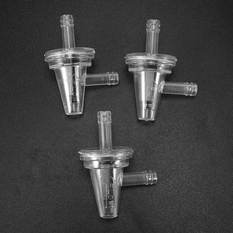 9 Stuks Universele Motorfiets Haakse Inline Brandstoffilter 1/4Inch 6Mm Slanglijnen Voor Kawasaki Yamaha