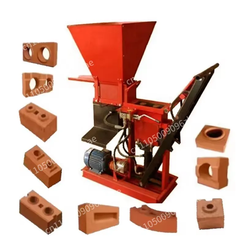Stable Handmade Clay Replaceable Diesel Powered Brick Clay Brick Maker