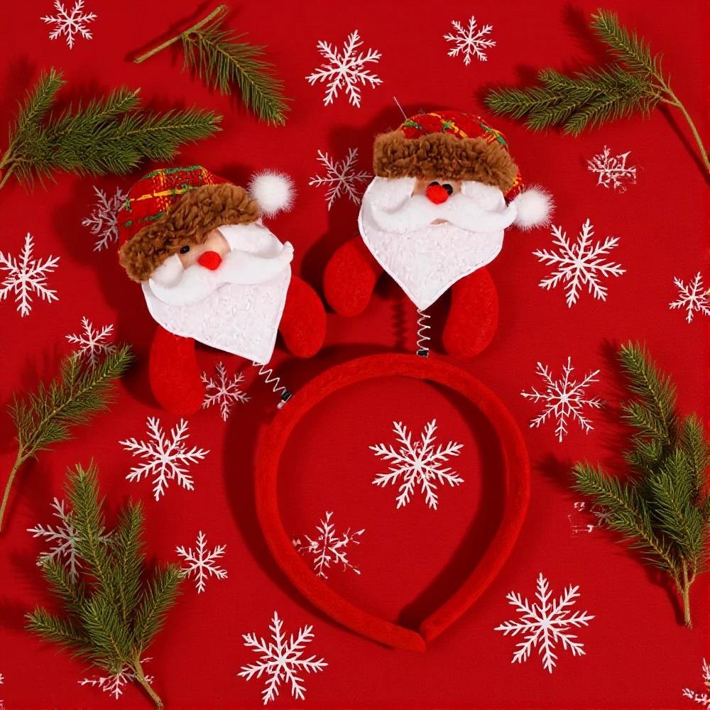 Рождественская-повязка-на-голову-Санта-Лось-Медведь-Снеговик-Головные-уборы-Украшения-для-девочек-и-женщин-Веселый-Рождественский-обруч-для-волос-Новогодние-аксессуары-для-волос