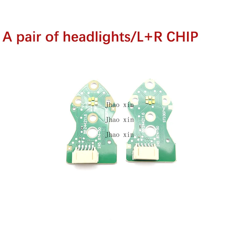 Angel Eye Modulo Luce Guida Striscia Per Tesla Modello 3 Modello Y Zavorra 21-23 Giallo Limone Faro Dell'automobile DRL CHIP Sorgente luminosa Chip