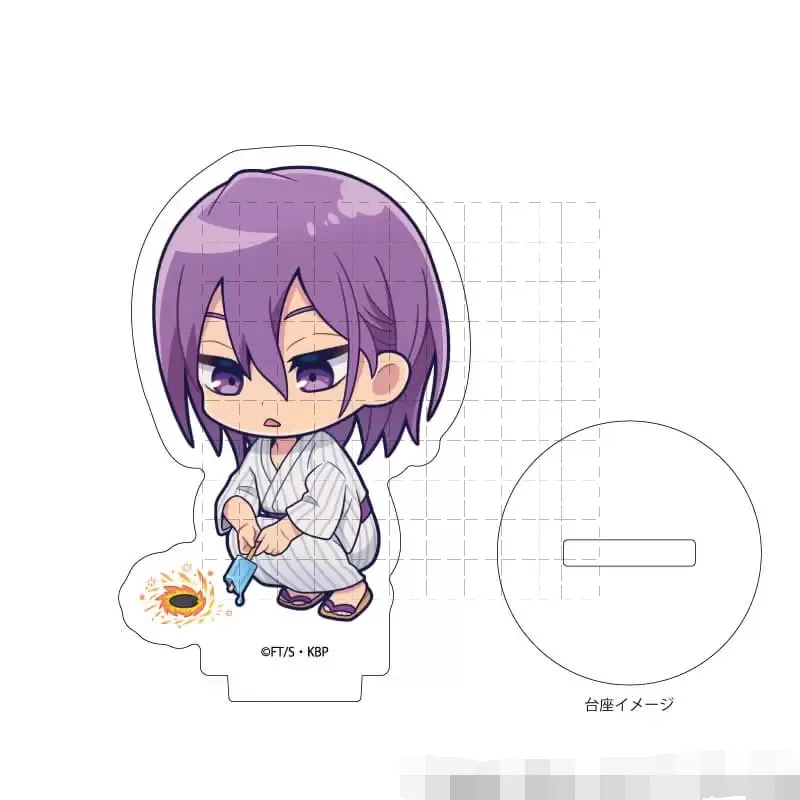 Juego de figuras acrílicas Atsushi Murasakibara Shintaro Midorima Seijuro Akashi Tetsuya Taiga, minifiguras para Cosplay, regalo