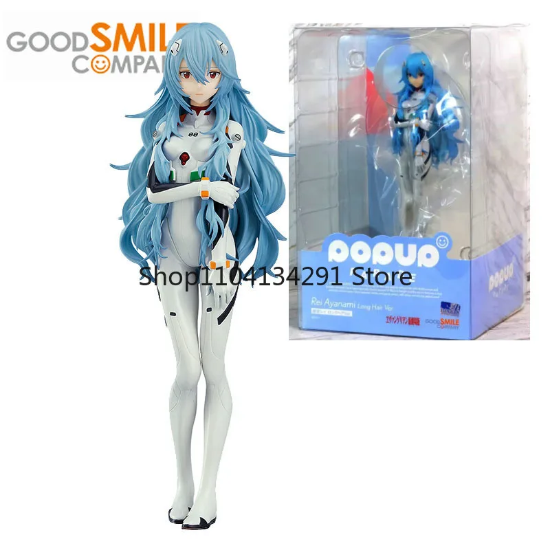 

GSC оригинальная POP UP PARADE EVA Ayanami Rei длинные волосы аниме фигурки игрушки для мальчиков и девочек детский подарок