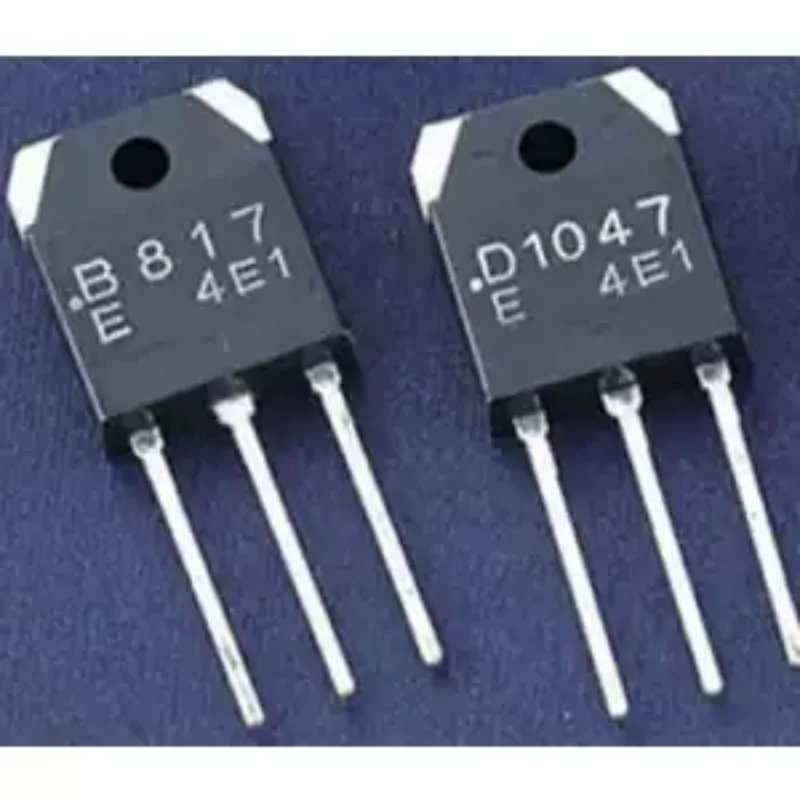 10-100pcs Original d1047 B817 amplifier tube TOP-3A 160V 12A 100W (5 pairs, 10 pieces)