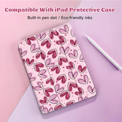 Love Case Compatible With iPad iPad 9.7-Inch (6th/5th Generation, 2018/2017)Mini4/5 ,Air4/5 10.9in,With Pen Holder