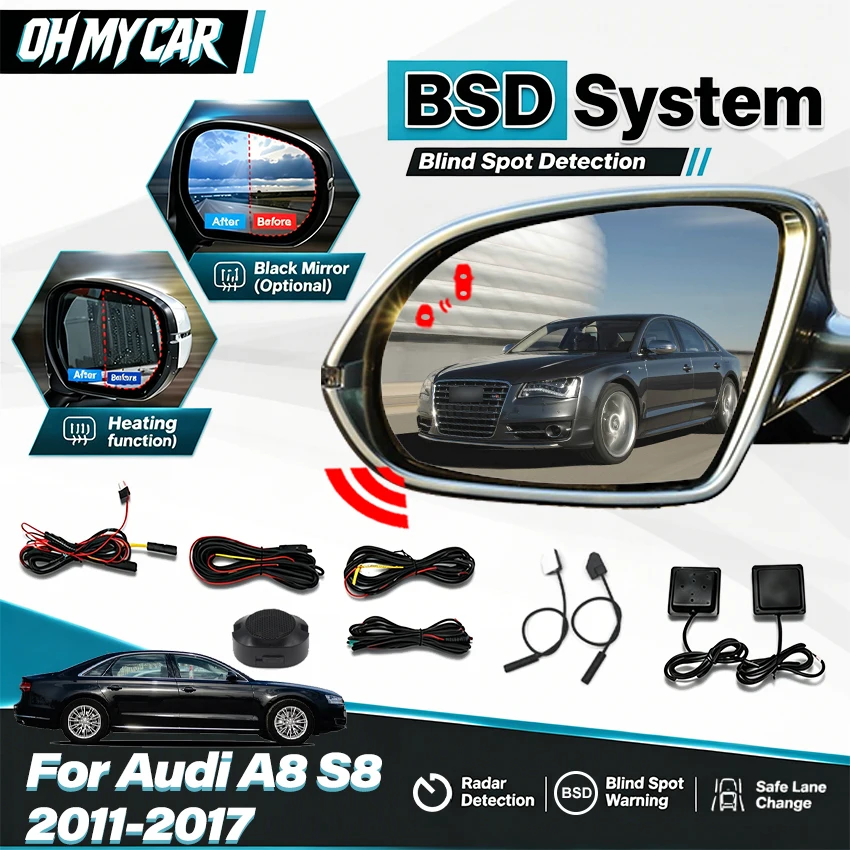 Millimeter Wave Radar Blind Spot Warning - 24GHz 밀리미터파 BSD BSM BSA 레이더