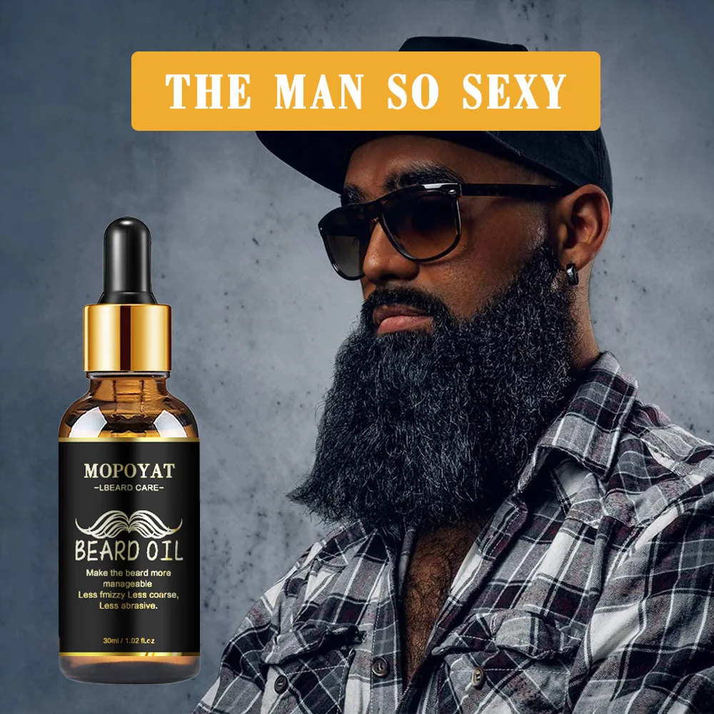 

Beard Oil Enhance Mustache Nourishing Smooth Longer Thicker Regrowth Shine Strengthens Anti Hair Loss Treatment Beard Growth Oil