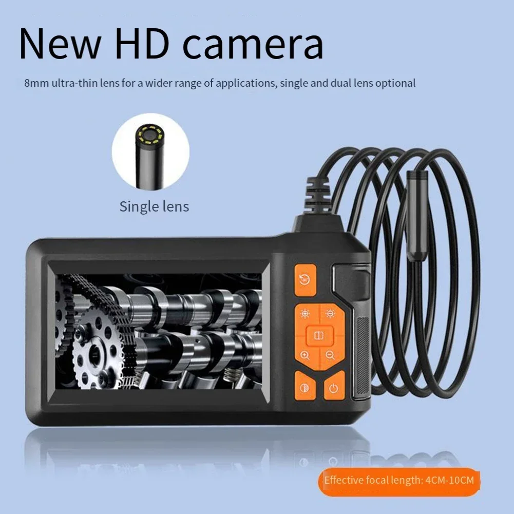 

Borescope Camera Equipped with Powerful LED Lights for Clear Visibility in Low Light Situations During Inspections