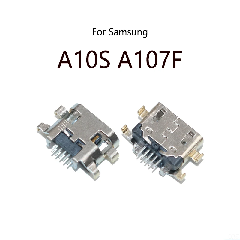 50 Pçs/lote Para Samsung Galaxy A10S A107F SM-A107F Micro USB Carregador Doca de Carga Soquete Porta Jack Conector