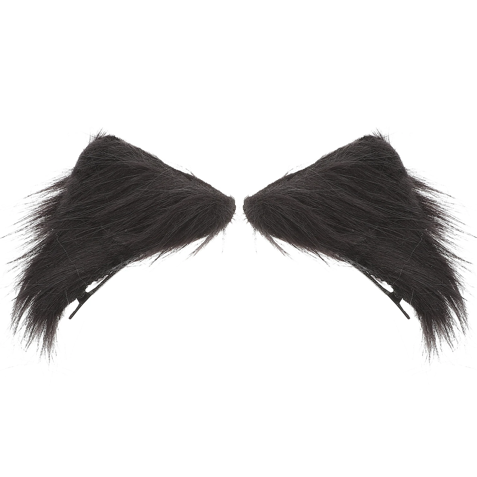

Cat Ears Hair Clips Flannel Accessories for Girls Halloween Cosplay Birthday Party Stage Performance Christmas Gifts