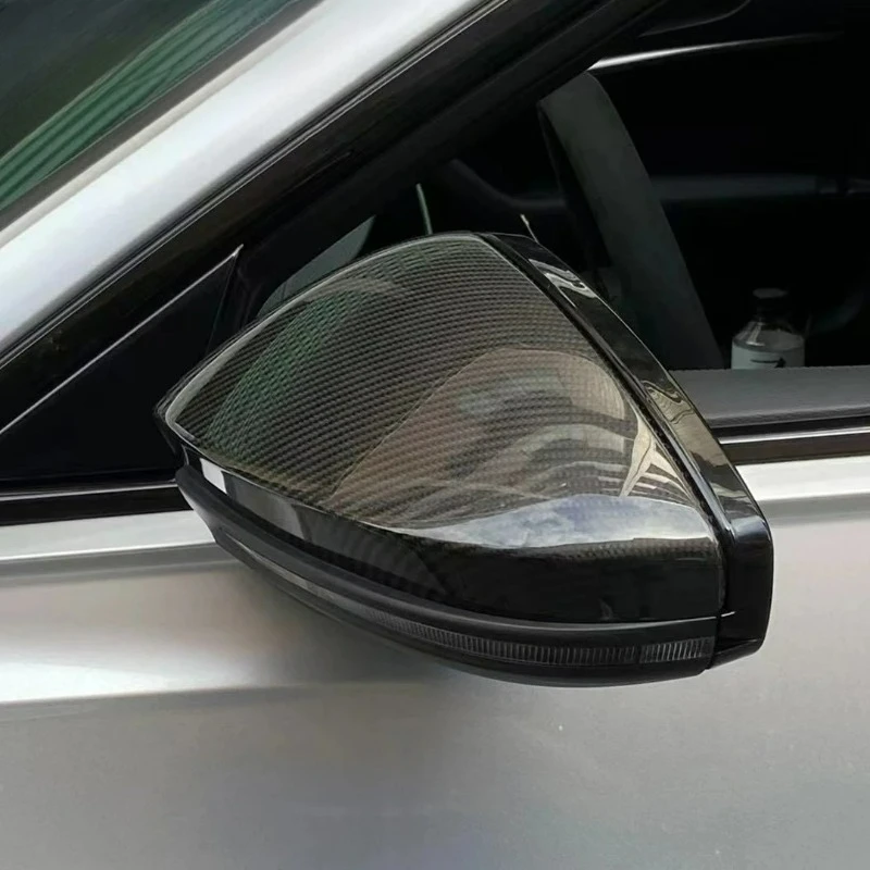 

High-Toughness FORAudi A6 RS6 S6 C8 Rearview Mirror Cover Carbon Fiber 2019-2022