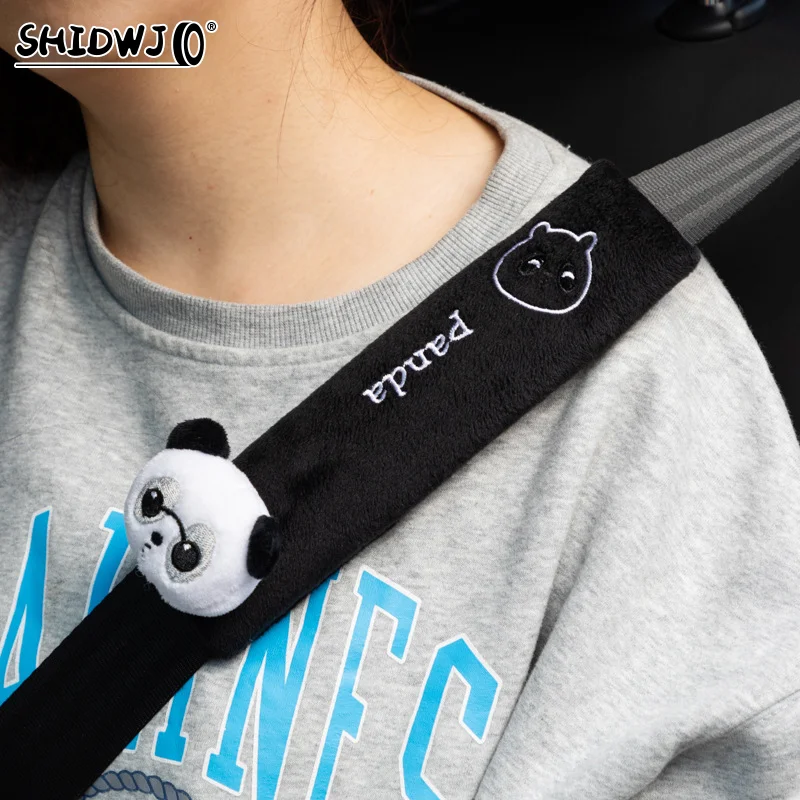 1 Piece Cartoon Seat Belt Car Seat Belt Shoulder Pad Car Shoulder Protector Car Accessories Interior Seat Belt Protector
