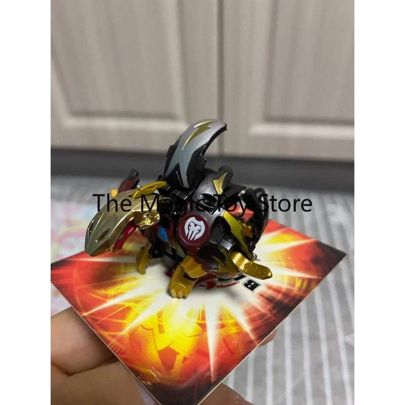 Оригинальная коллекционная фигурка-модель Bakugan Tech & First Generation Bakugan Black Warrior God III