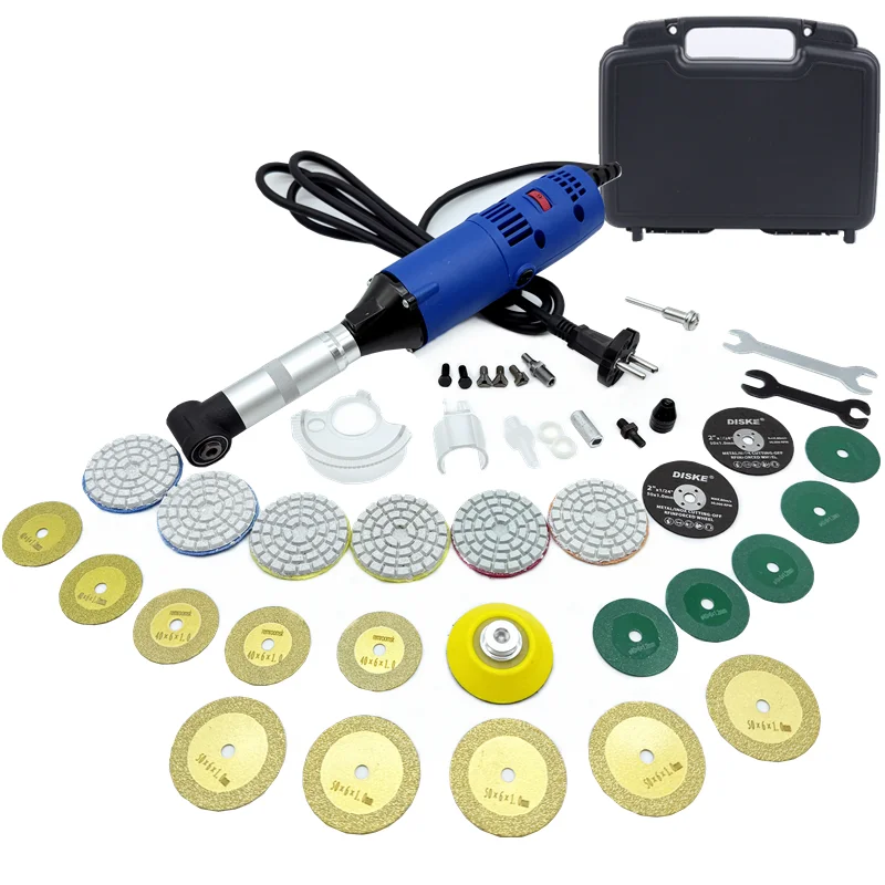 

550W Electric Multi-Function Variable Speed Grinder 90 Degree Angle Cutting & Ceramic Tile Polishing Edge Cutting Machine