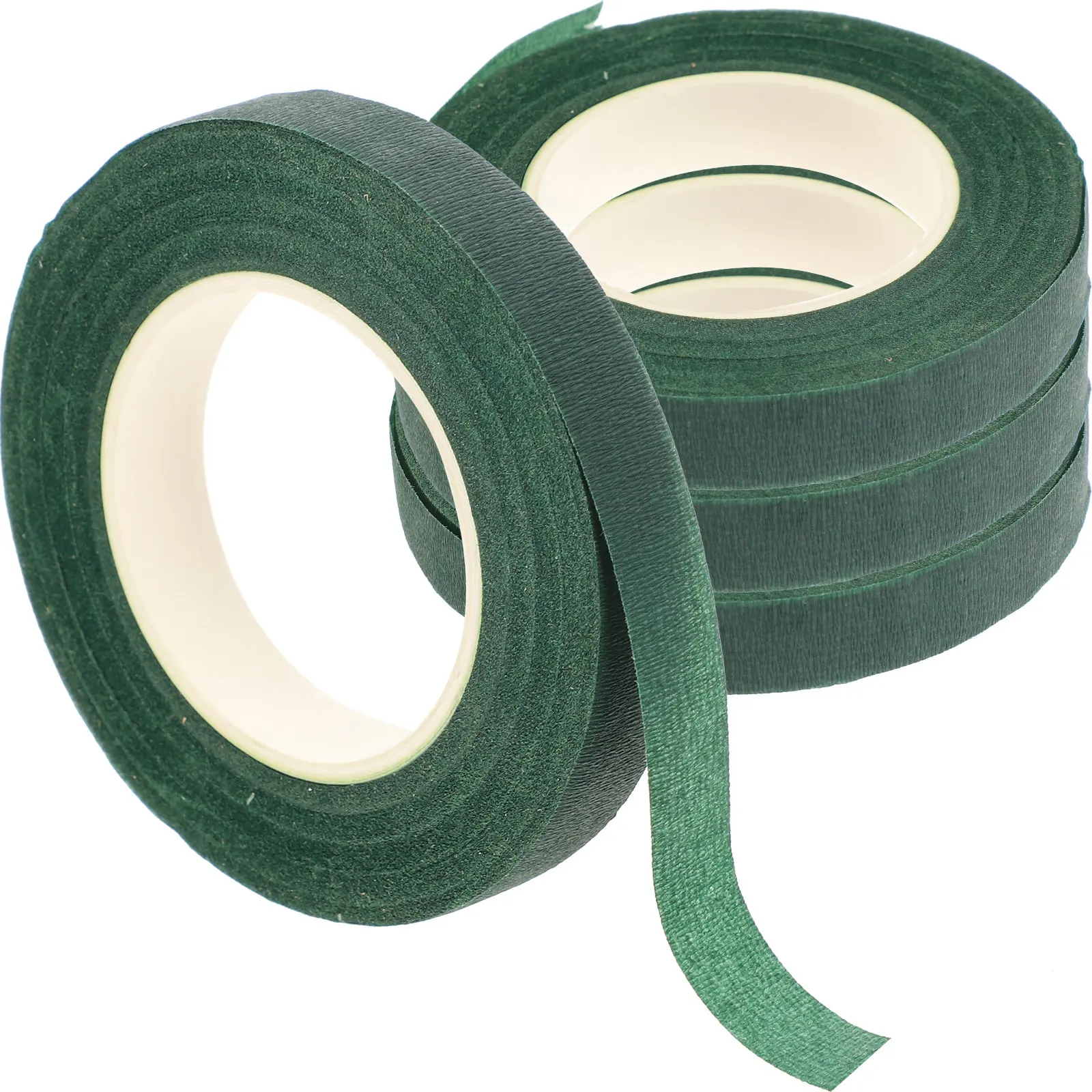 4 個グリーンフラワーテープ柔軟で伸縮性のある花茎ラップテー - Floral Tape Green のレビューと価格