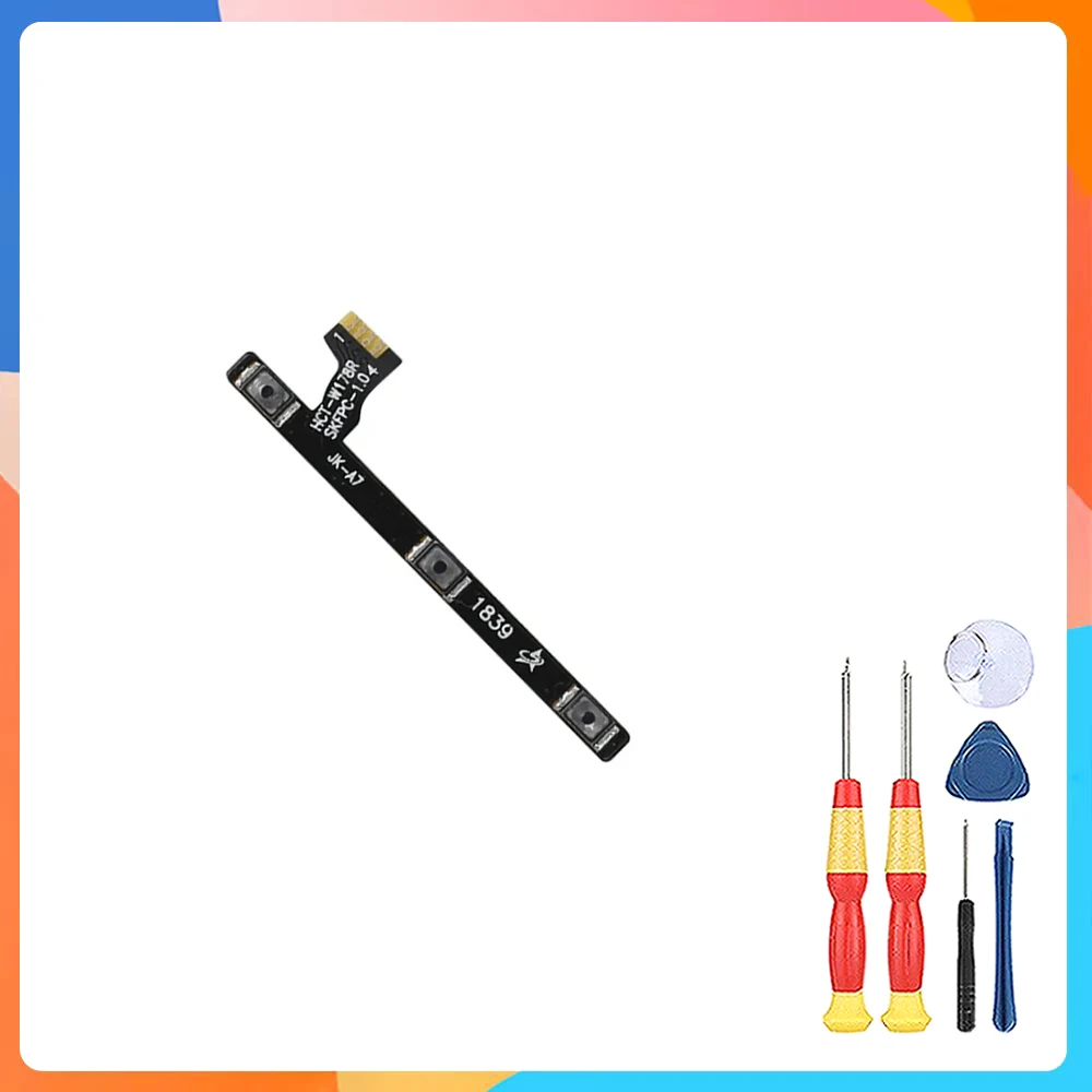 

New Power On/Off + Volume FPC Key Up/Down Button For Blackview A7 A60 A60 Pro A70 A80 A80 Pro