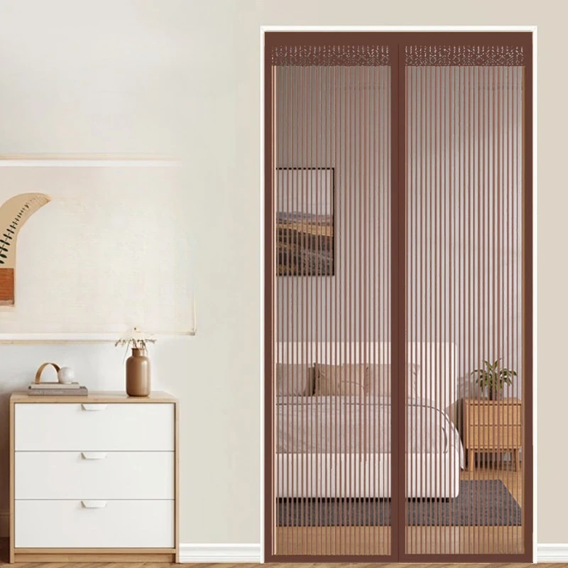 Mesh Anti-mosquito Breathable Door Curtain Velcro Non-punching Magnetic Strip Magnetic Suction Home Automatic Adsorption Home