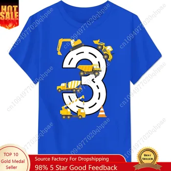 الصبي 2-4 سنوات عيد ميلاد قميص...