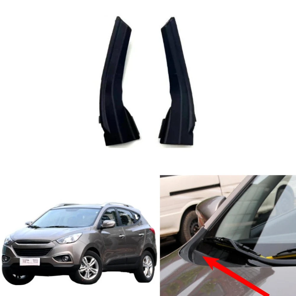 1 Piece Front Windshield Wiper Cover Plate for Hyundai Tucson IX35 2010-2016 Side Cowl Cover 861532S000