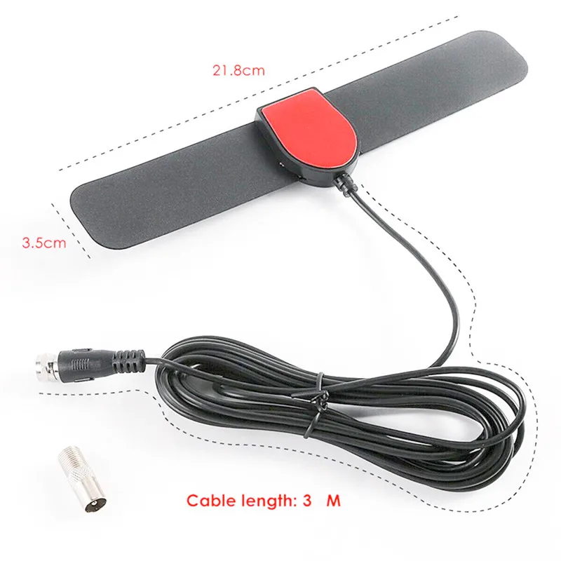 2025 هوائي HDTV داخلي تصميم شبكي صغير 4K 1080P DVB T2 هوائي التلفزيون الرقمي استقبال الإشارة المحسنة #3