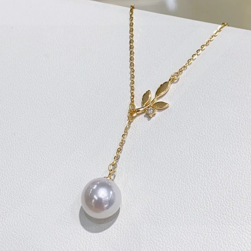 

SGARIT Vintage 925 Silver Pearl Necklace Pendant Collection Natural Freshwater Pendant Accessories