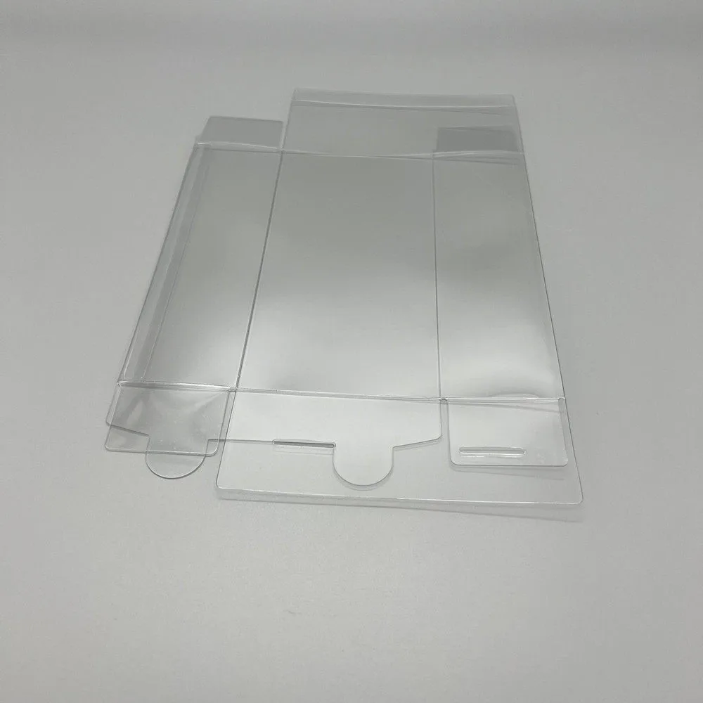 Transparent Box Protector For Metal Gear Solid 4: Guns of the Patriots Collect Boxes PET Storage Game Shell Clear Display Case