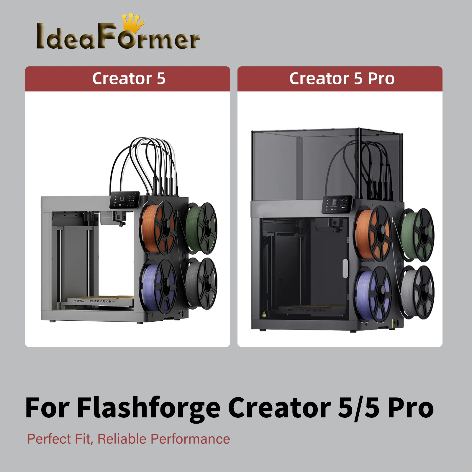 For Flashforge Creator 5 Extruder 0.4mm Hotend Kit Premium Replacement Extruder Hotend Assembly for Creator 5/C5 Pro 3D Printer