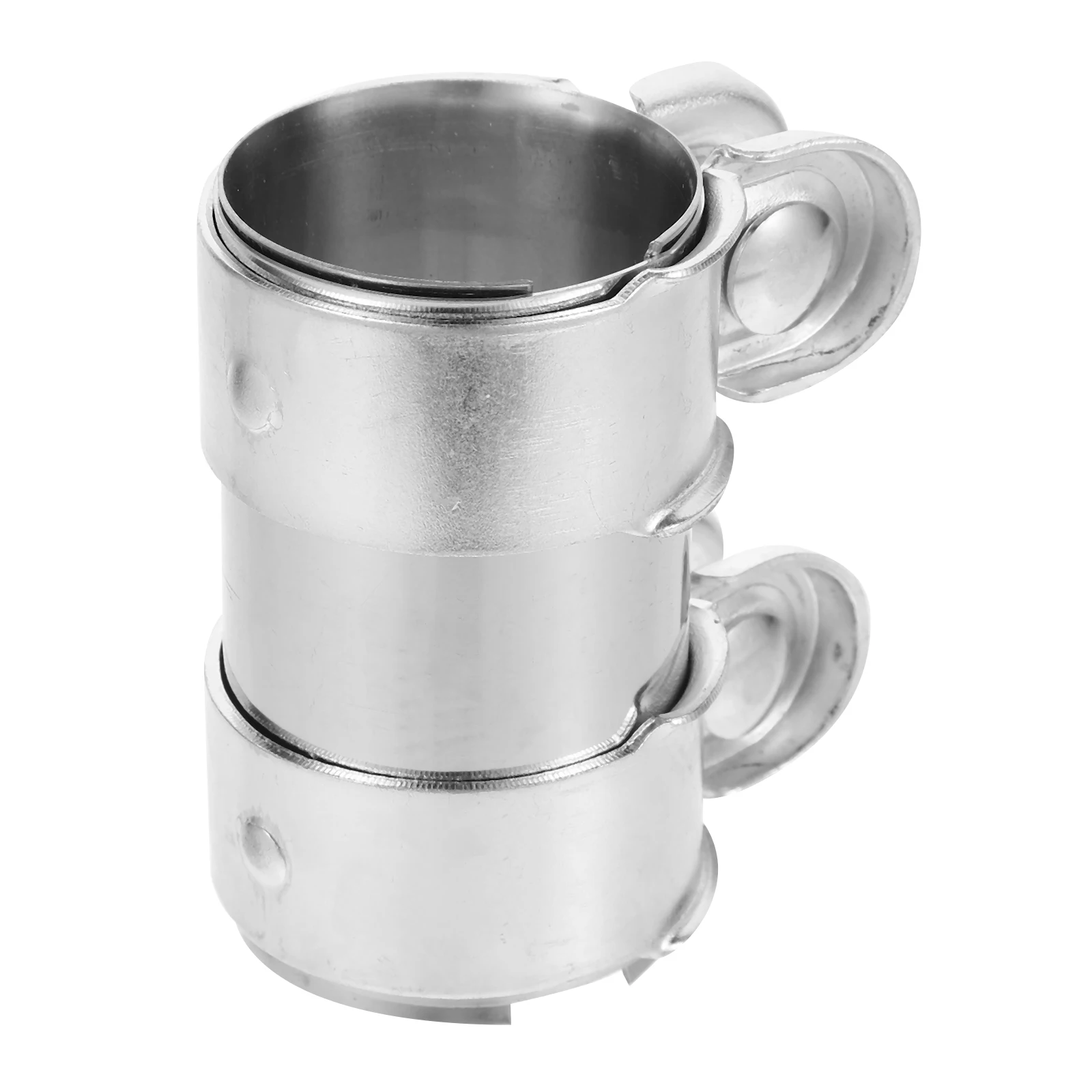 

Stainless Steel Exhaust Clamps 2 Inch Automotive Repair Exhaust Pipe Clamp Muffler Motorcycle Tail Pipes Leakproof