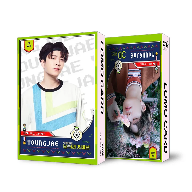 GOT7 JACKSON JB MARK JINYOUNG LOMO Cartões, 30pcs