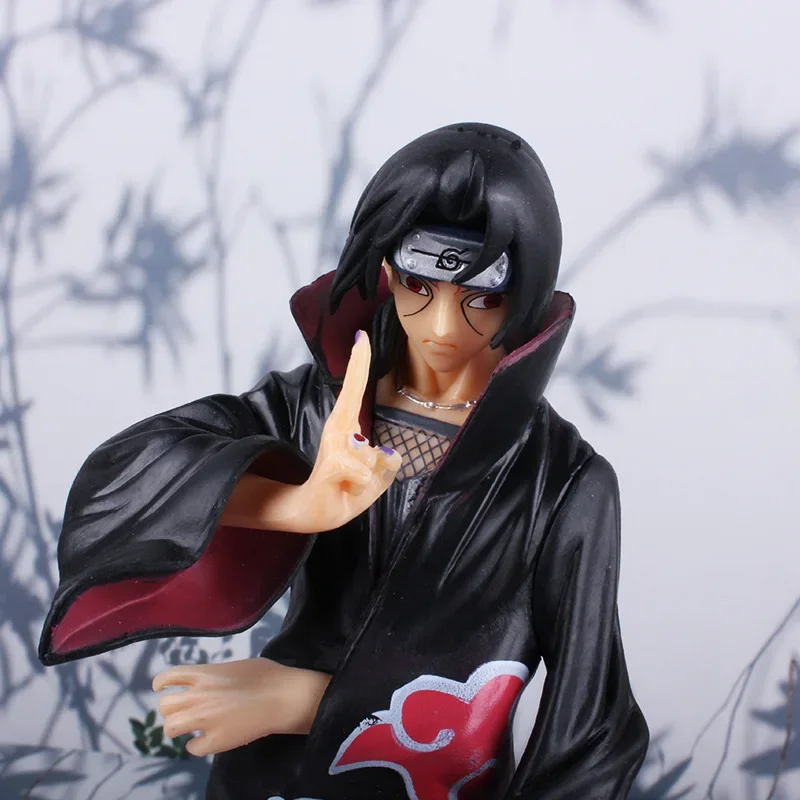 21CM Naruto Shippuden Anime Uchiha Itachi PVC Actiuon Figure Cartoon Collection Model Toy Doll Kids Gift Decoration Brinquedos