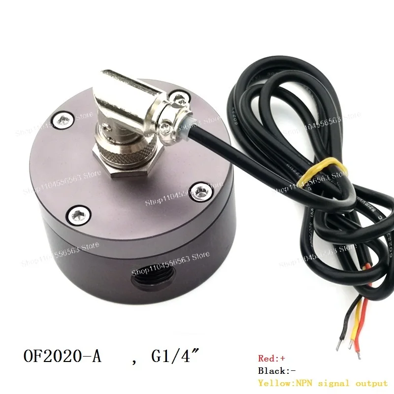 

Расходомер с эллиптической передачей — алюминиевый импульсный датчик с выходом NPN