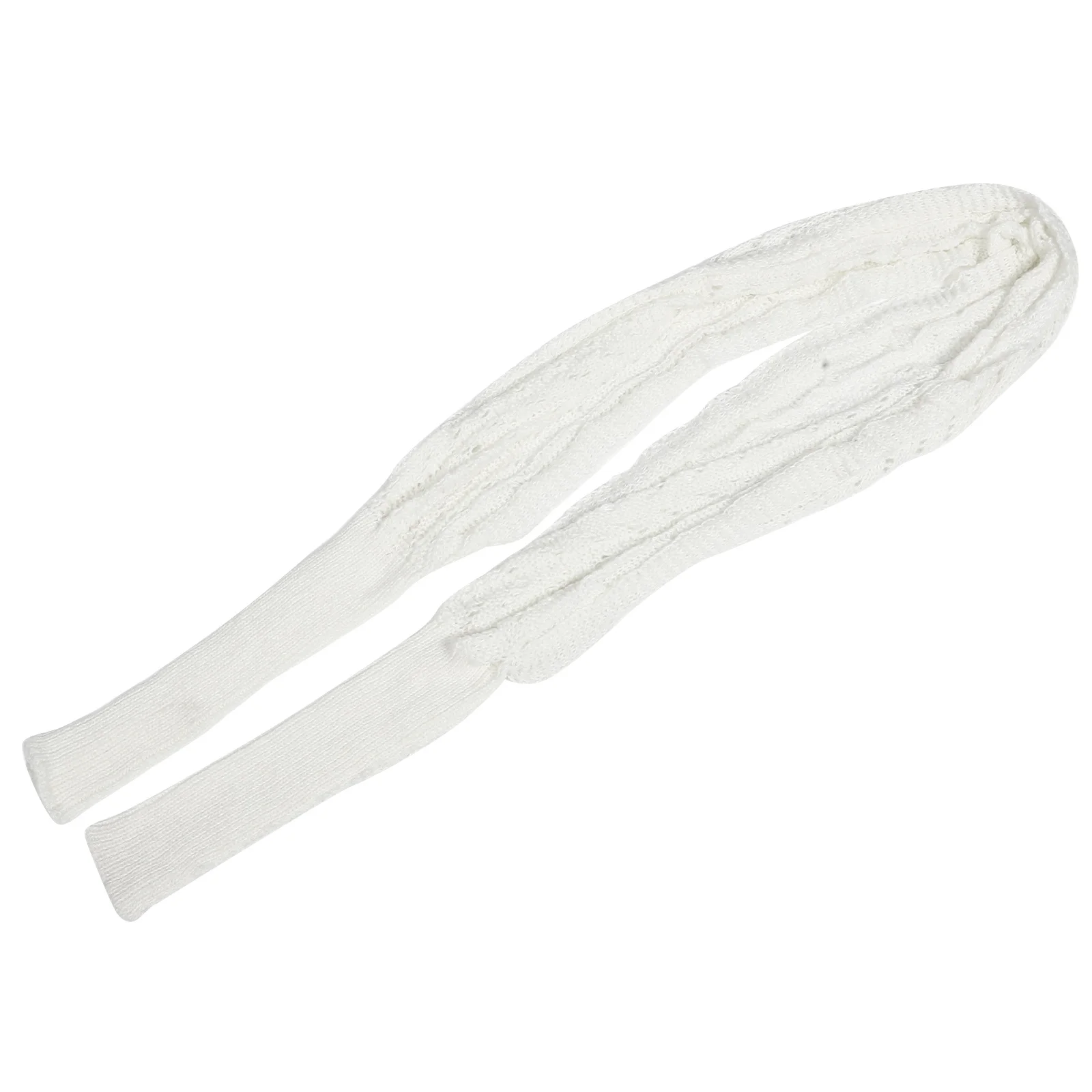 

Knitted Cable Wrap Scarf Coffee Color Chunky Knit Sweater Scarf with Sleeves Winter Neck Wrap Shawl Women Chunky Knit