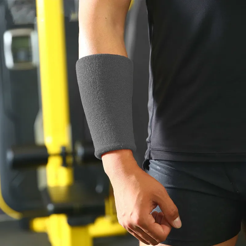 Muñequera deportiva de algodón para tenis, baloncesto, bádminton, gimnasio, soporte, envolturas de mano, Protector de muñeca para entrenamiento