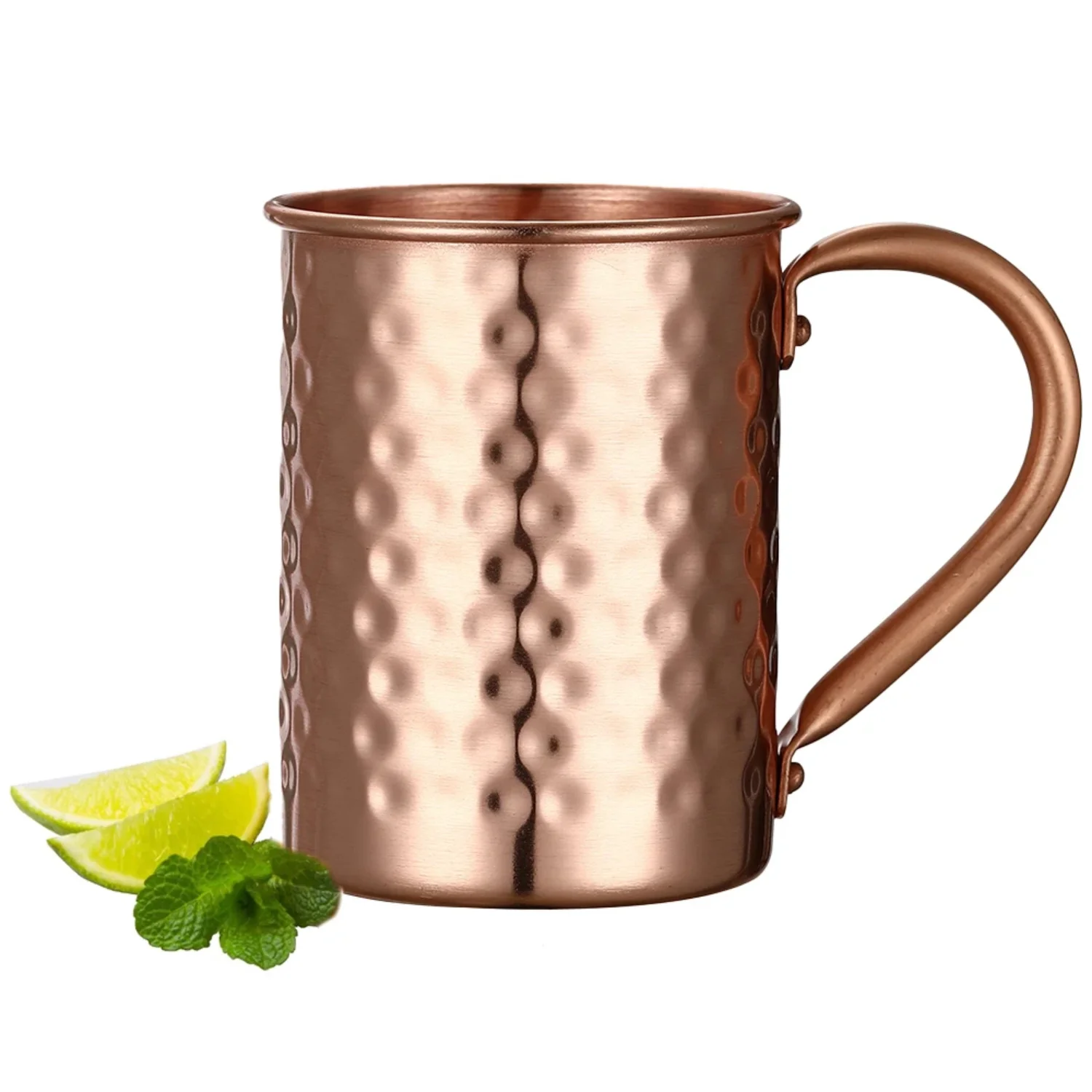 400ml 16.0oz  Copper Moscow Mule Mug Durable Coppery Beer Mugs Coffee Mug Milk Cup Pure Copper Cup Drinkware Fancy cup Tardis